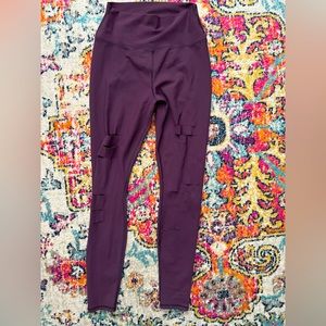 Alo ripped warrior high waist